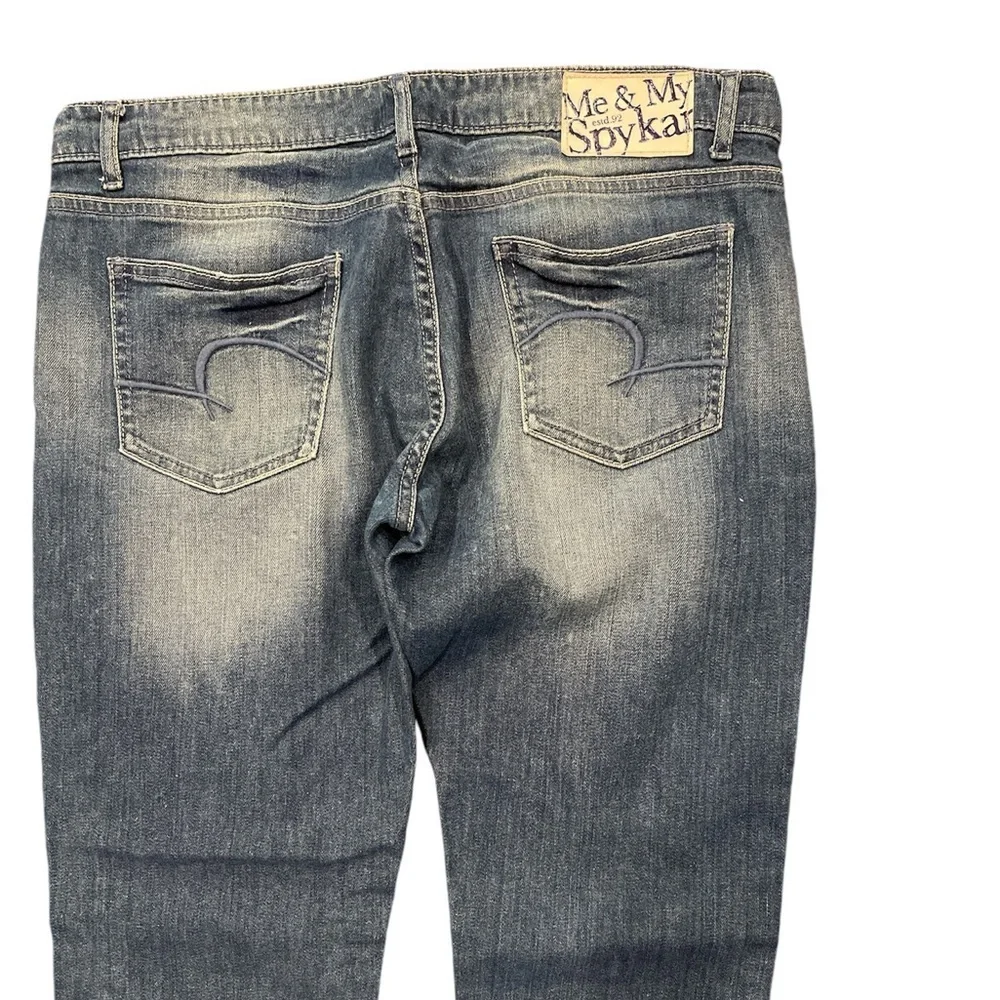 Spykar W32 Blue Stretch Slim Fit Jeans Mid Rise 31” Inseam - Picture 5 of 12